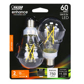 BULB LT CEIL LED CL SW 27K 60W